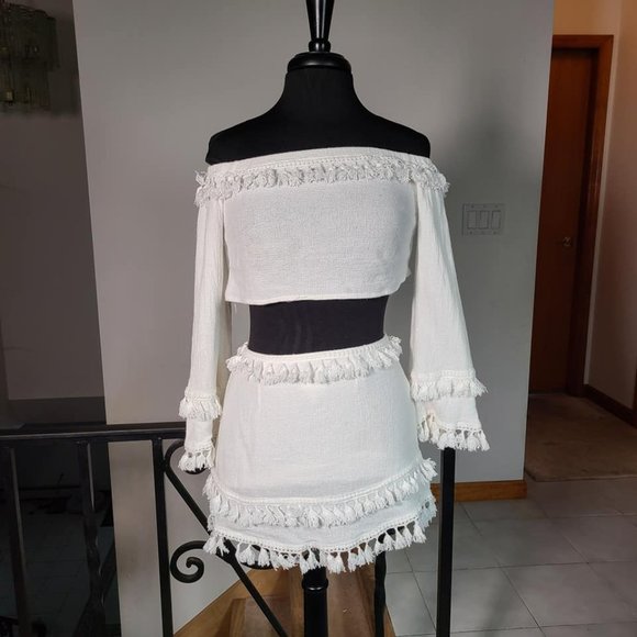 Skylar + Madison 2 piece tassel outfit - Picture 3 of 13